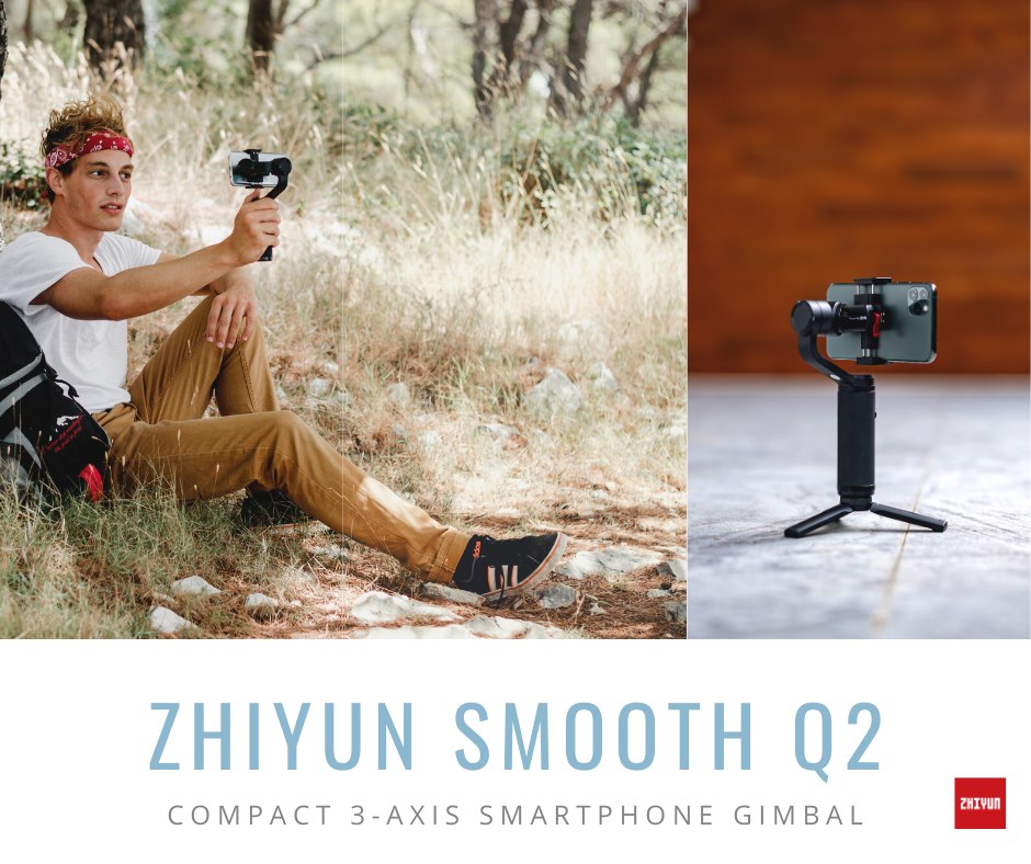 Say hello to your #ZhiyunSmoothQ2 👋