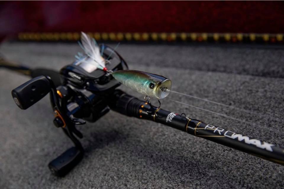 Abu Pmax rod and baitcaster  Pmax 橫絞