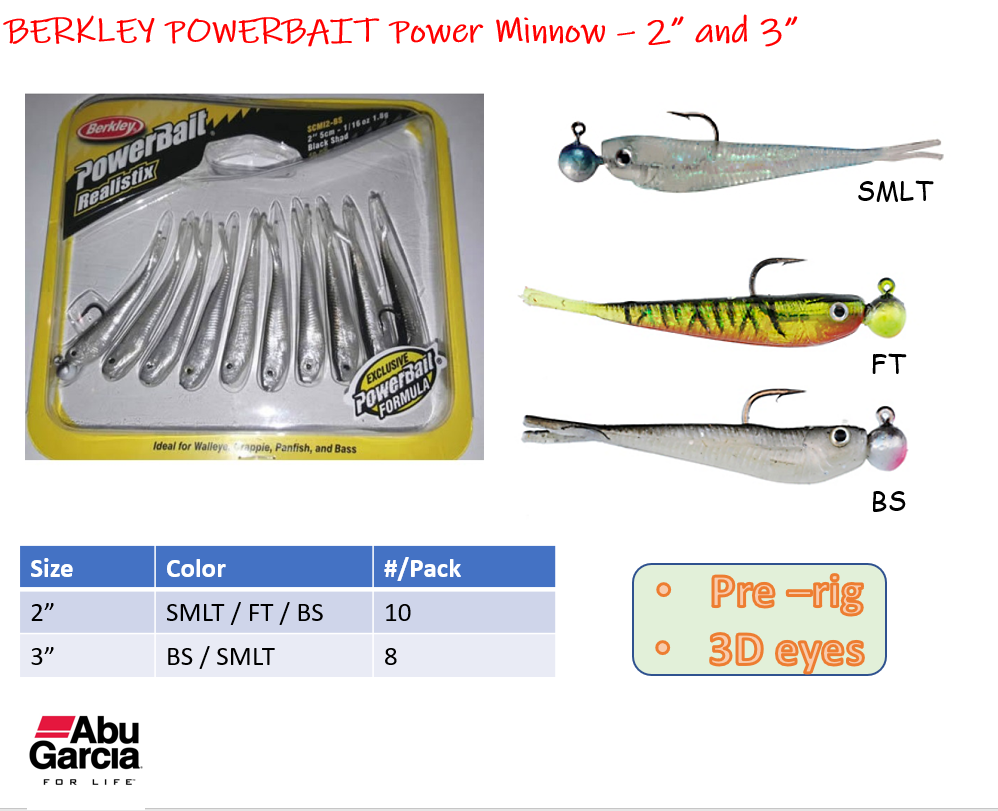 Berkley PowerBait Power Minnow