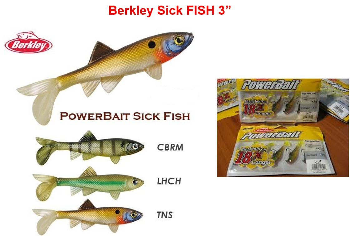 Berkley Sick Fish 3"