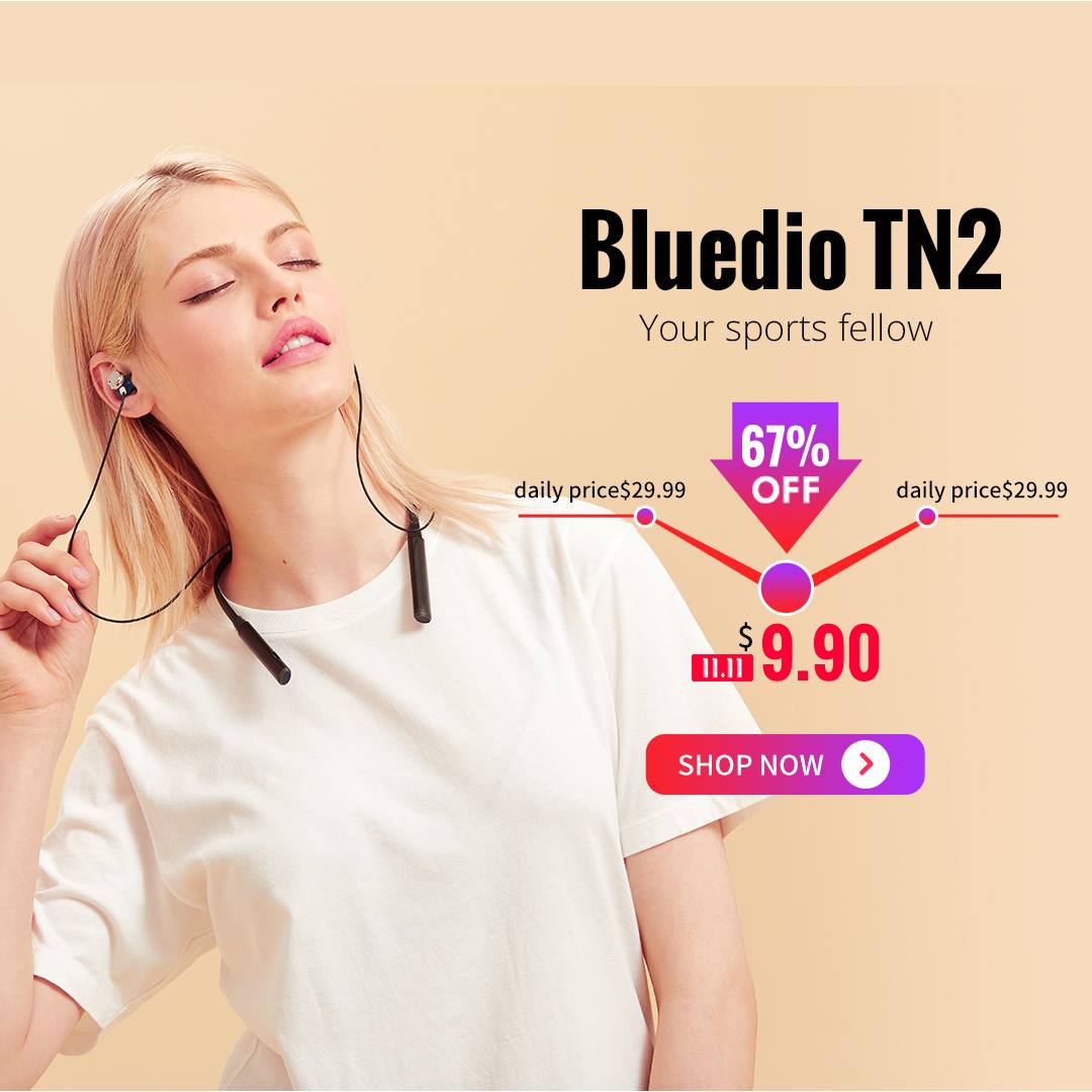 Bluedio T6S/V(Victory)2/ TMS/T share 2.0/ TN2, the upgrade version, are promoted on Double 11 a carnival for each shopper. At that time,we will offer the best price of the year on these new arrivals, but now you can get them for by: