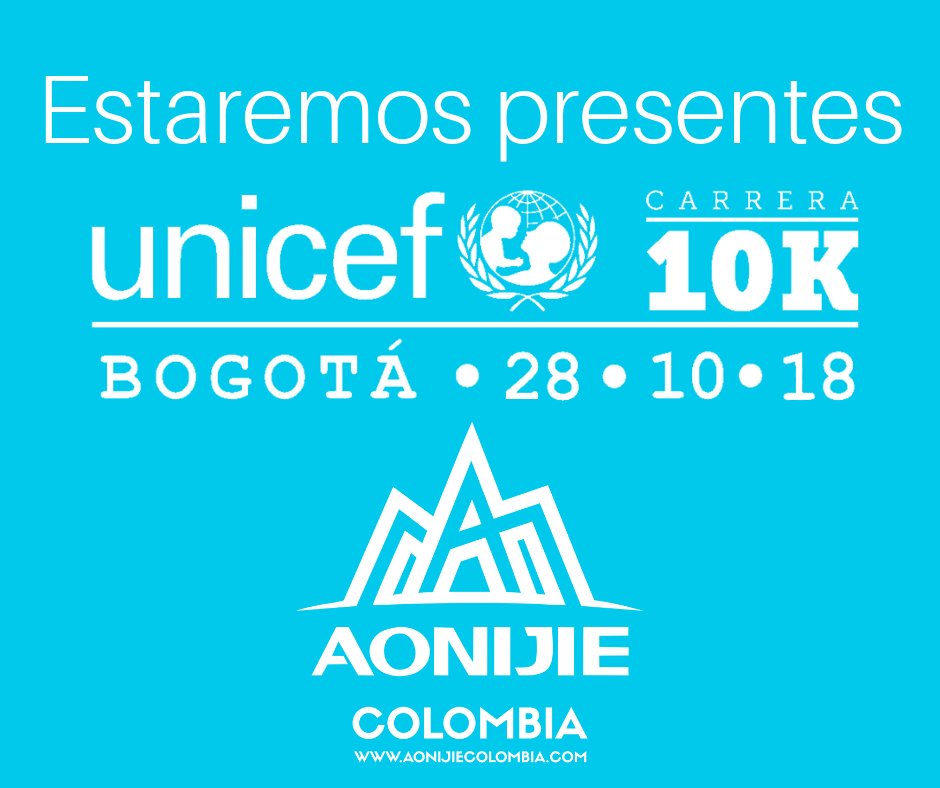 Buen día a todos! UNICEF 10K! Es todo un orgullo y placer entrar como patrocinadores a este hermoso evento.... Y mañana estaremos presentes con nuestro stand en la feria y entrega de kits de UNICEF 10K! Fecha: Sábado 27 de octubre de 2018.