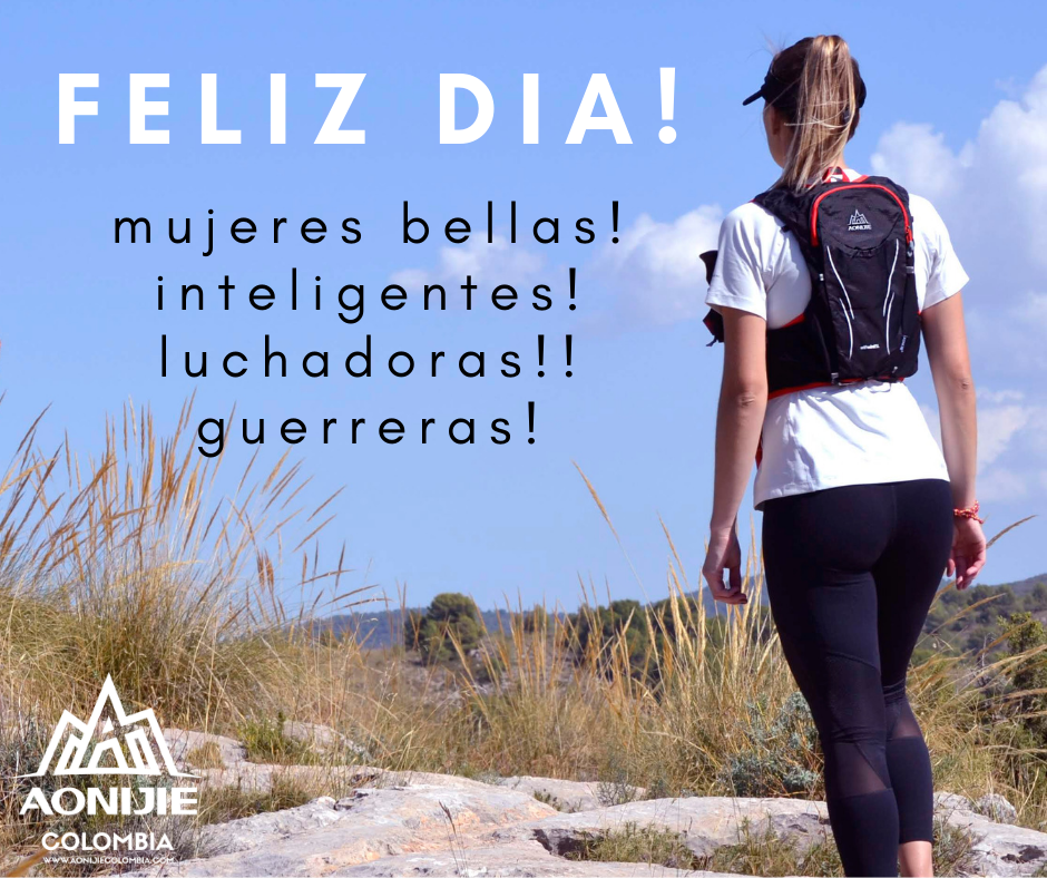 Aonijie Colombia quiere felicitar a todas las mujeres en su día!