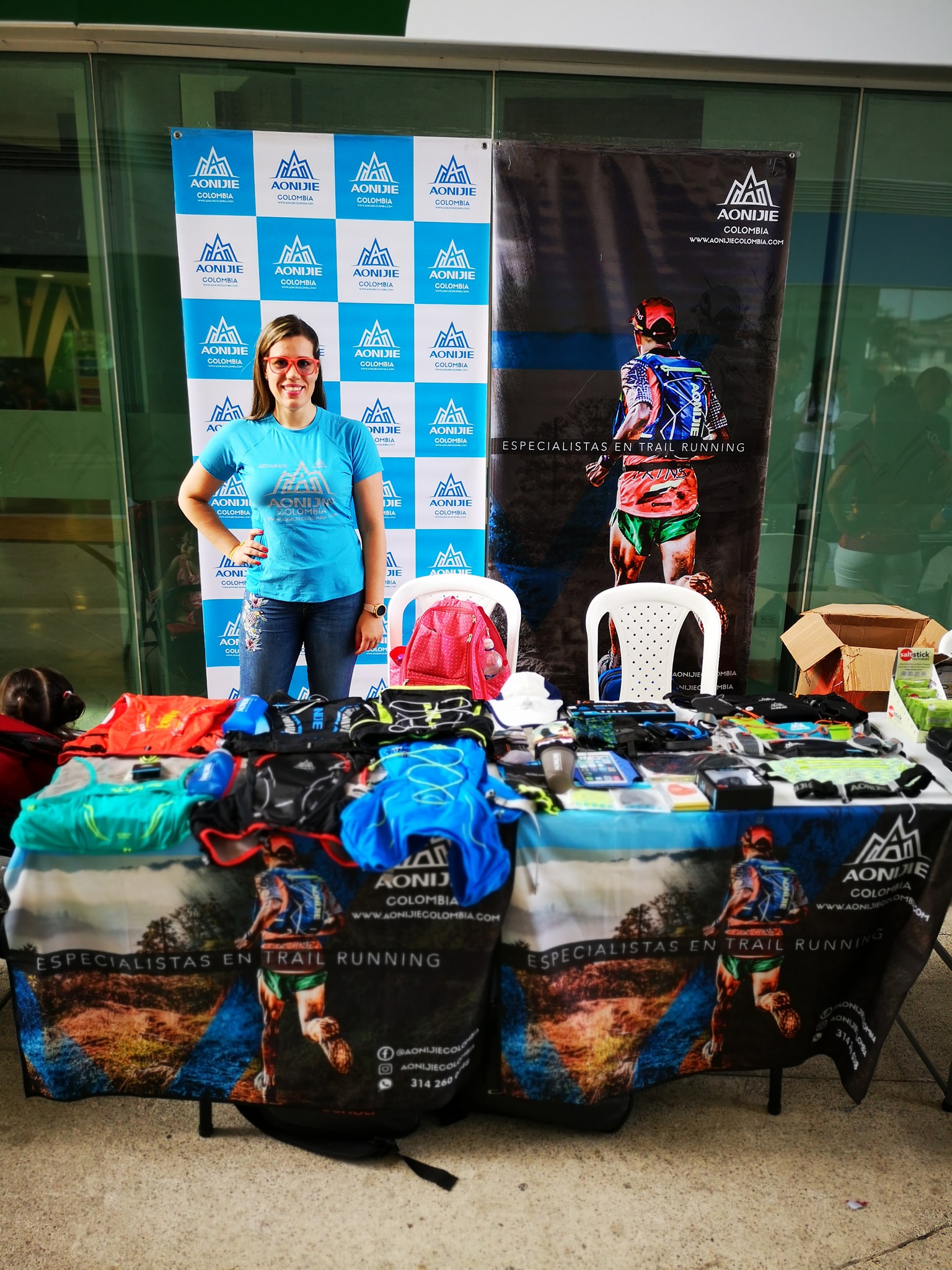 Acercate hoy a nuestro stand  Aonijie Colombia en la entrega de kits de EcoTrail el Paraíso en Coomeva Palma Real en Palmira-Valle.