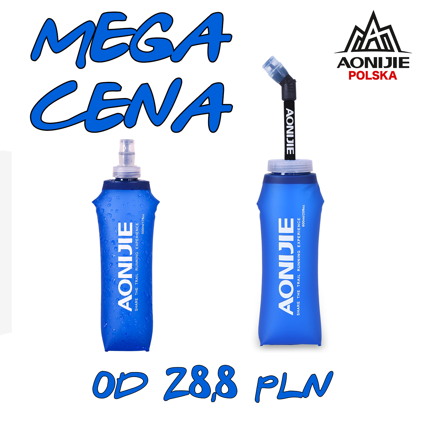 🔥 MEGA CENA na softflaski 🔥 - zwykłe 250 i 500 ml