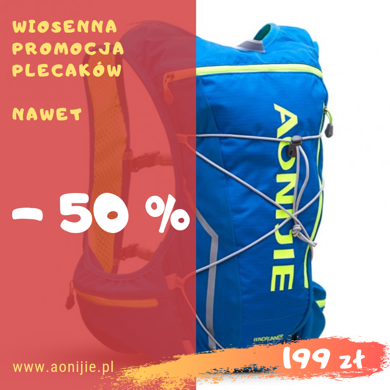 Wiosenna promocja plecaków CZAS START