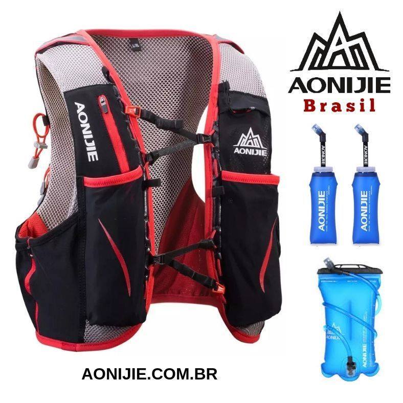 Confira a mochila que trouxe fama mundial à marca a Ultra Skin Vest 5L.