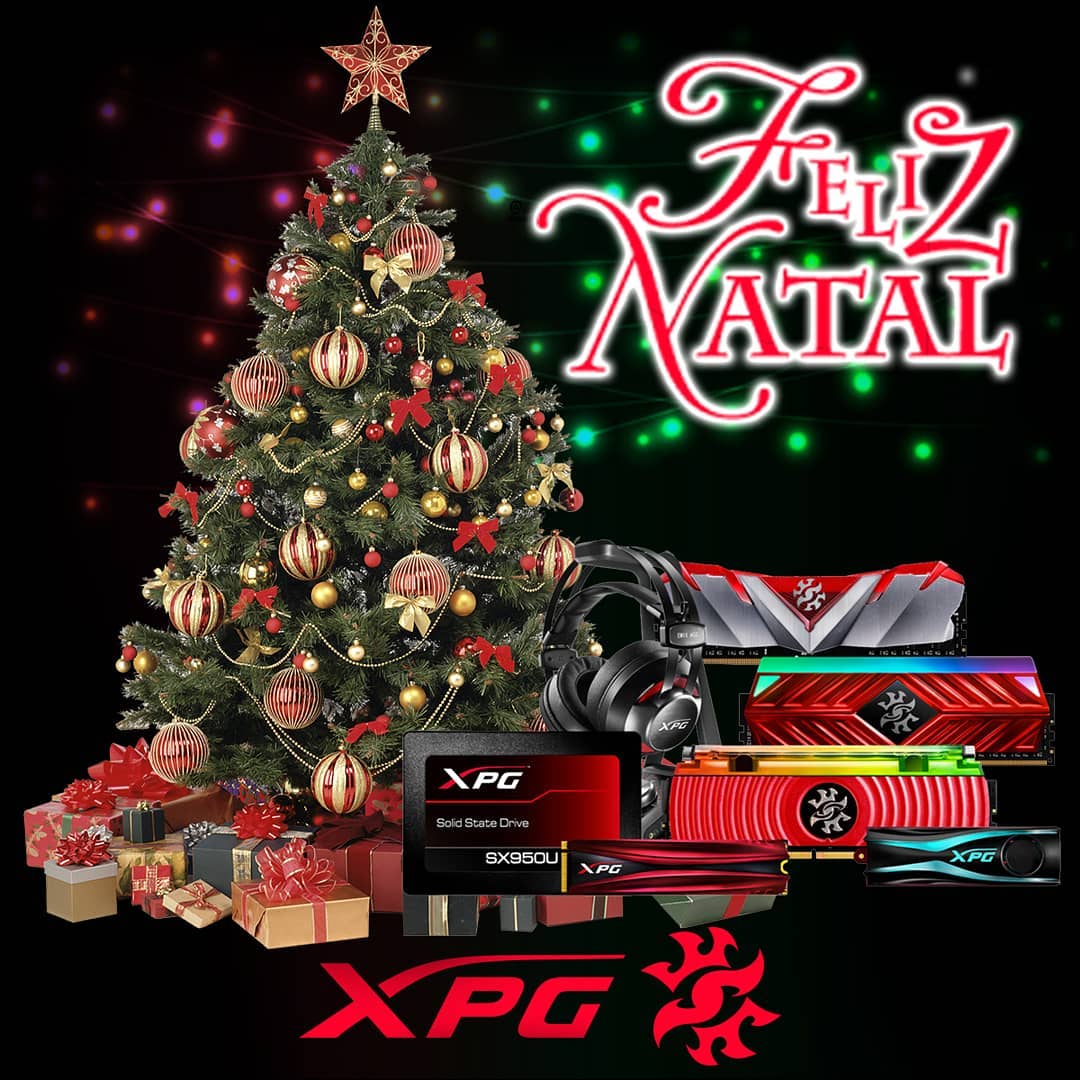 Nós da XPG desejamos um Feliz Natal a todos nossos clientes, parceiros e amigos!