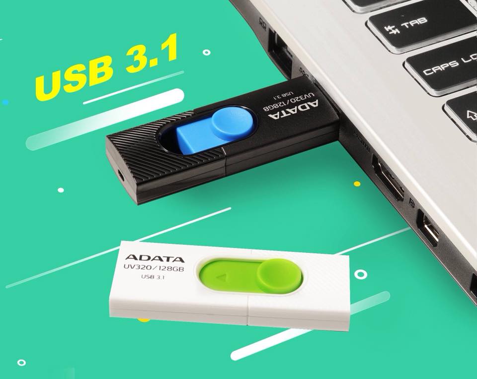 ✅Clé usb UV320 coulissante.(Sept 2018).