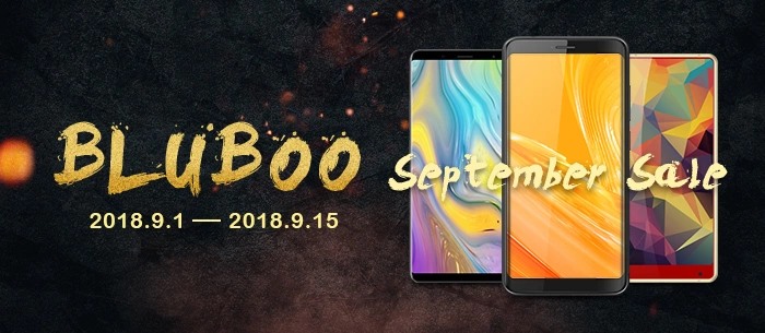 La venta de septiembre de BLUBOO comienza en Tomtop, con hasta 44% de descuento