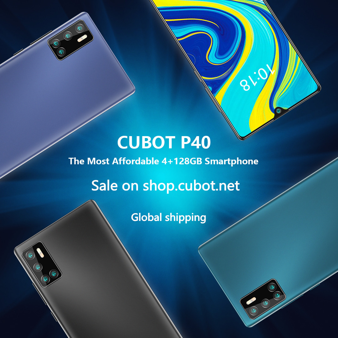 Cubot P40 Sale on shop.cubot.net 📣