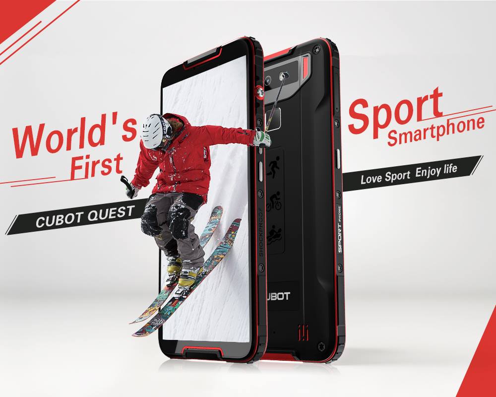 CUBOT Quest - Das weltweit erste Sporttelefon! 