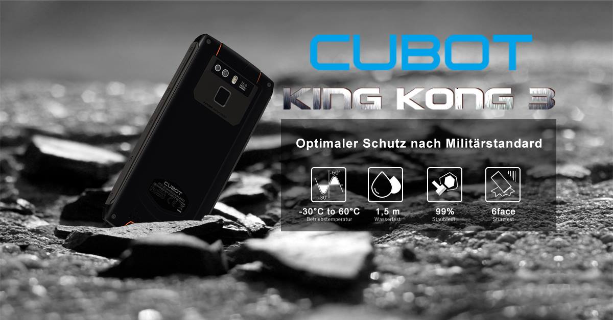 Das neue CUBOT King Kong 3