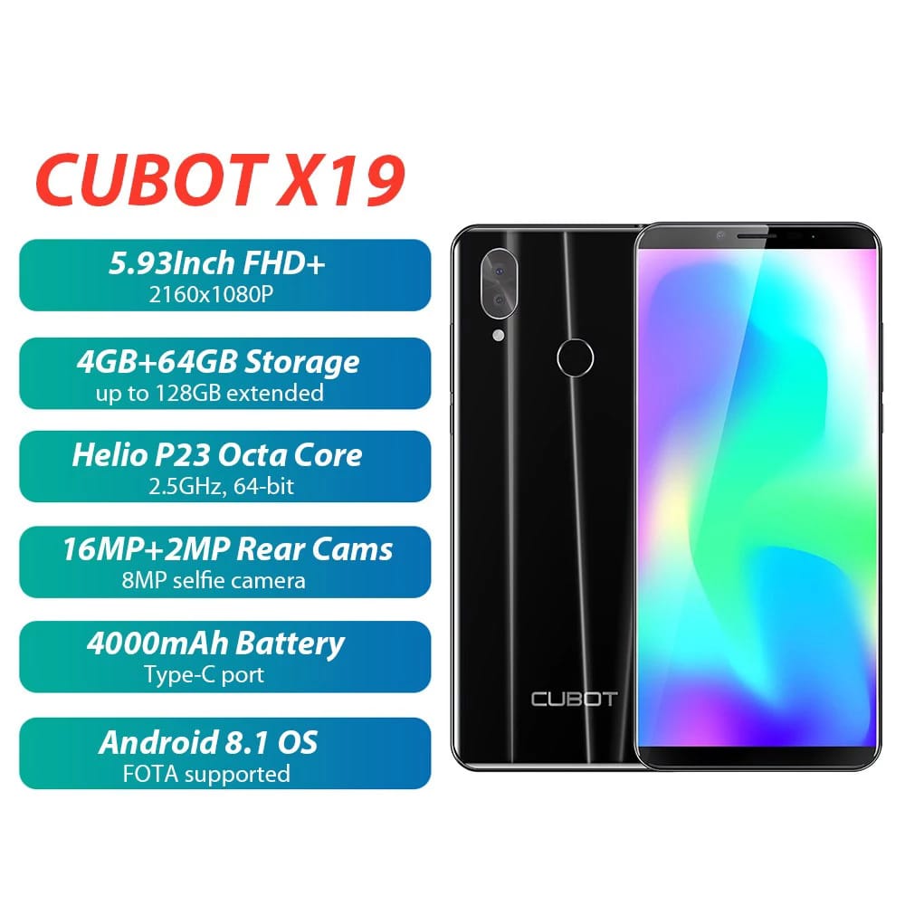 #Cubot_X19