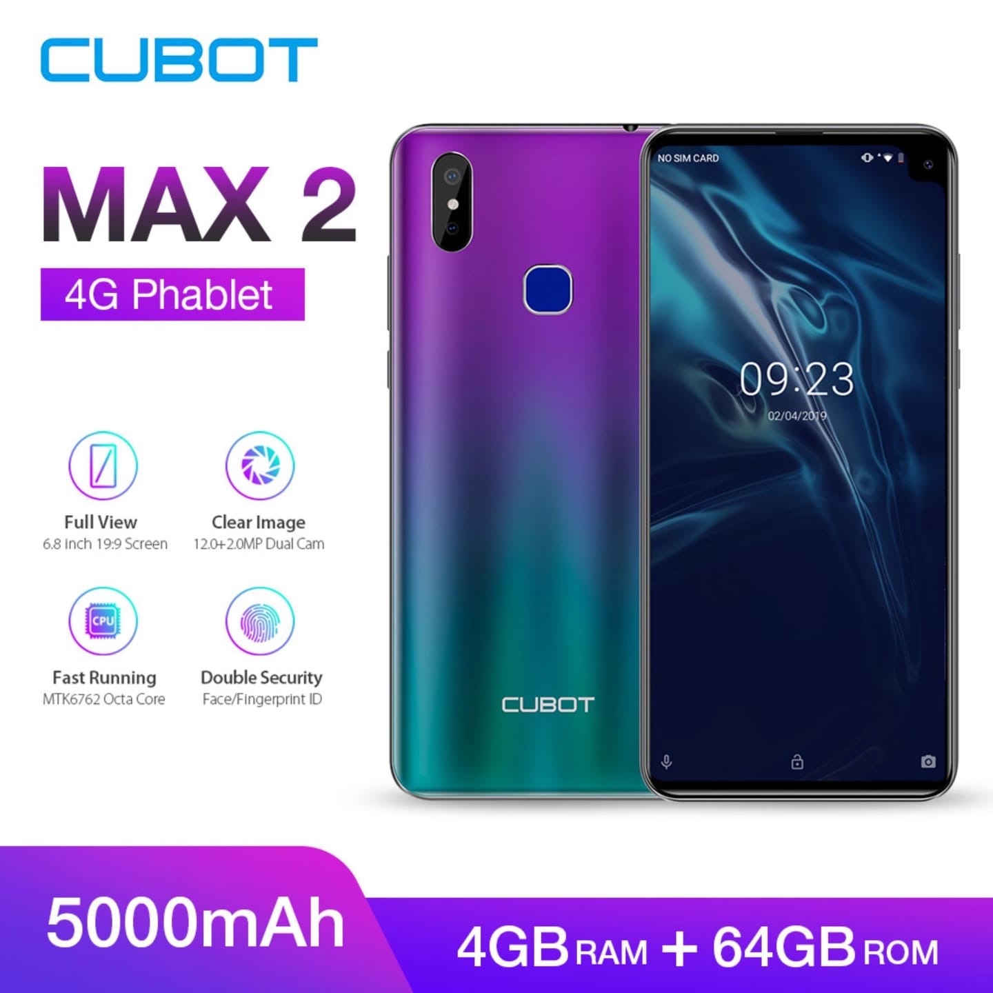 #Cubot_Max2