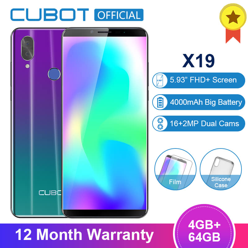 #Cubot_X19 