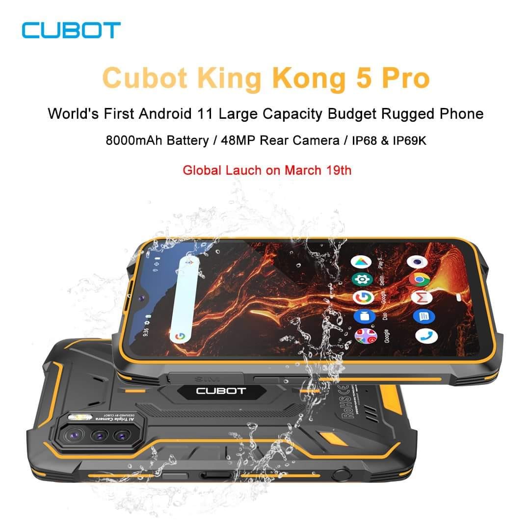 #Cubot_King_Kong5Pro 😎💪