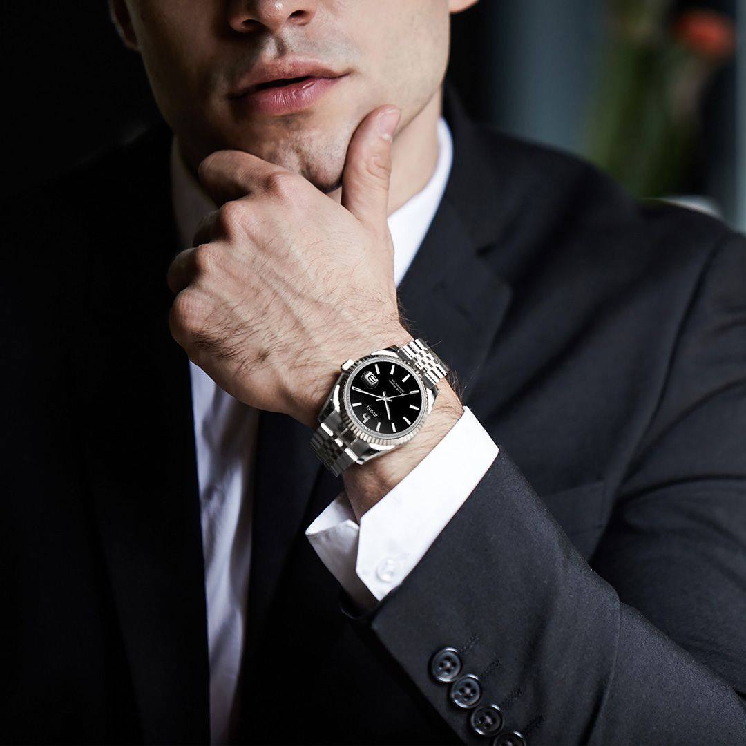 A gentleman’s preference in watches describes him a lot as well as the suit his wearing.