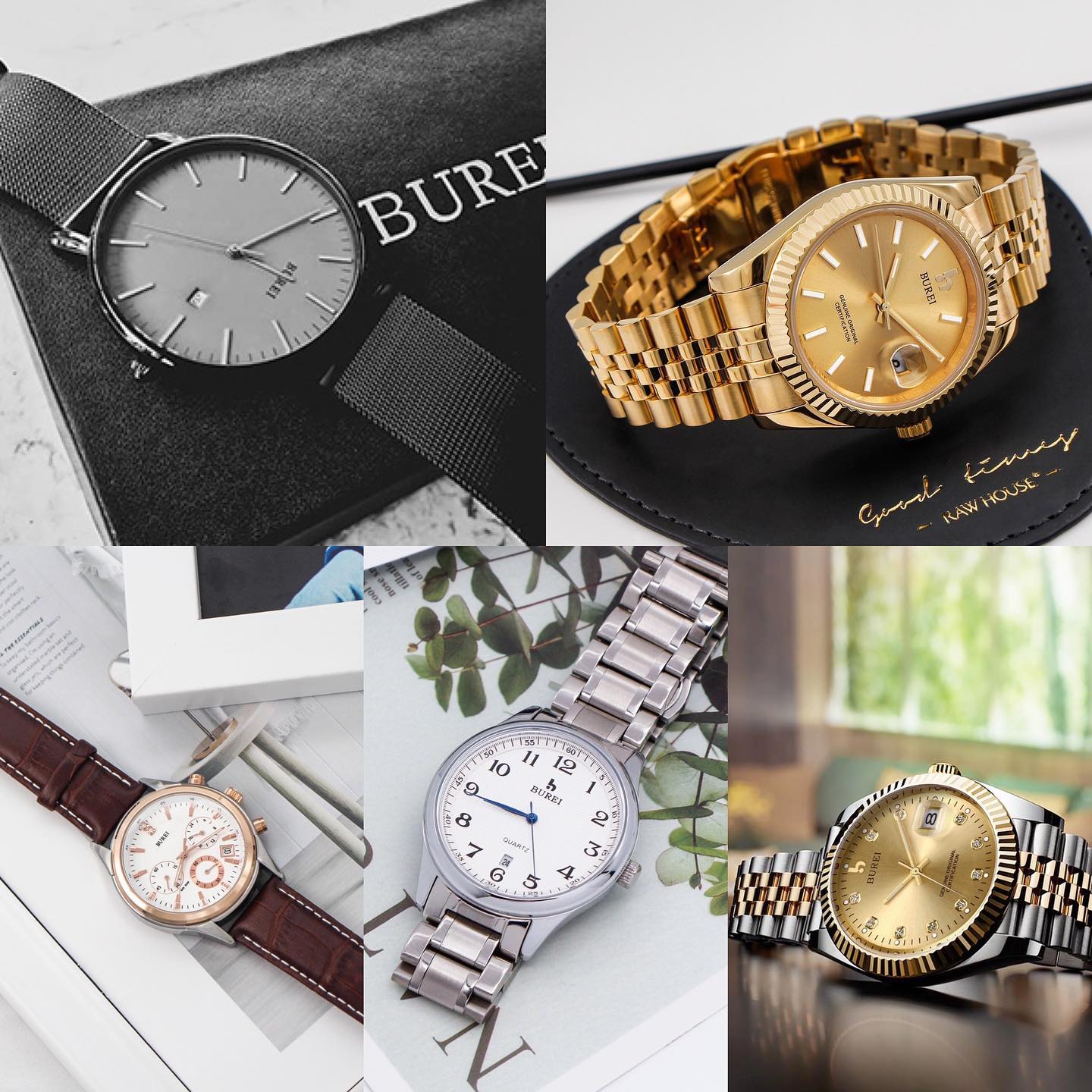 Spring Promotion, BUREI watches go with time