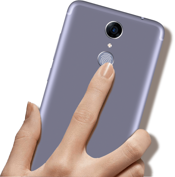 Back fingerprint sensor