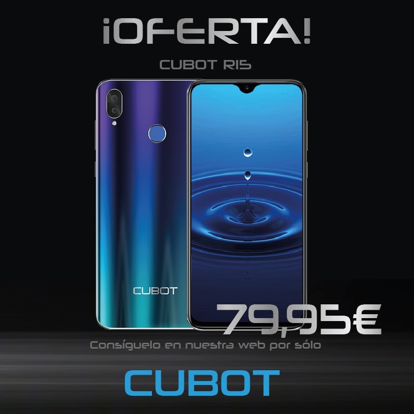 ¡Hazte ahora con el Cubot R15 y ahorra 20€ en su precio final!