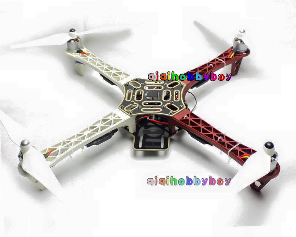 F450 MultiCopter Quadcopter Kit Frame + 2212 920KV motor + 9443 Propeller + HobbyFans 30A ESC ราคา 4,300 บาท