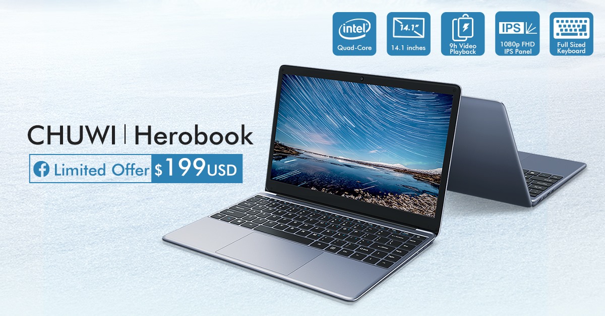 #HeroBook is now upgraded with Full-HD(1080p) IPS display!⚡️ 