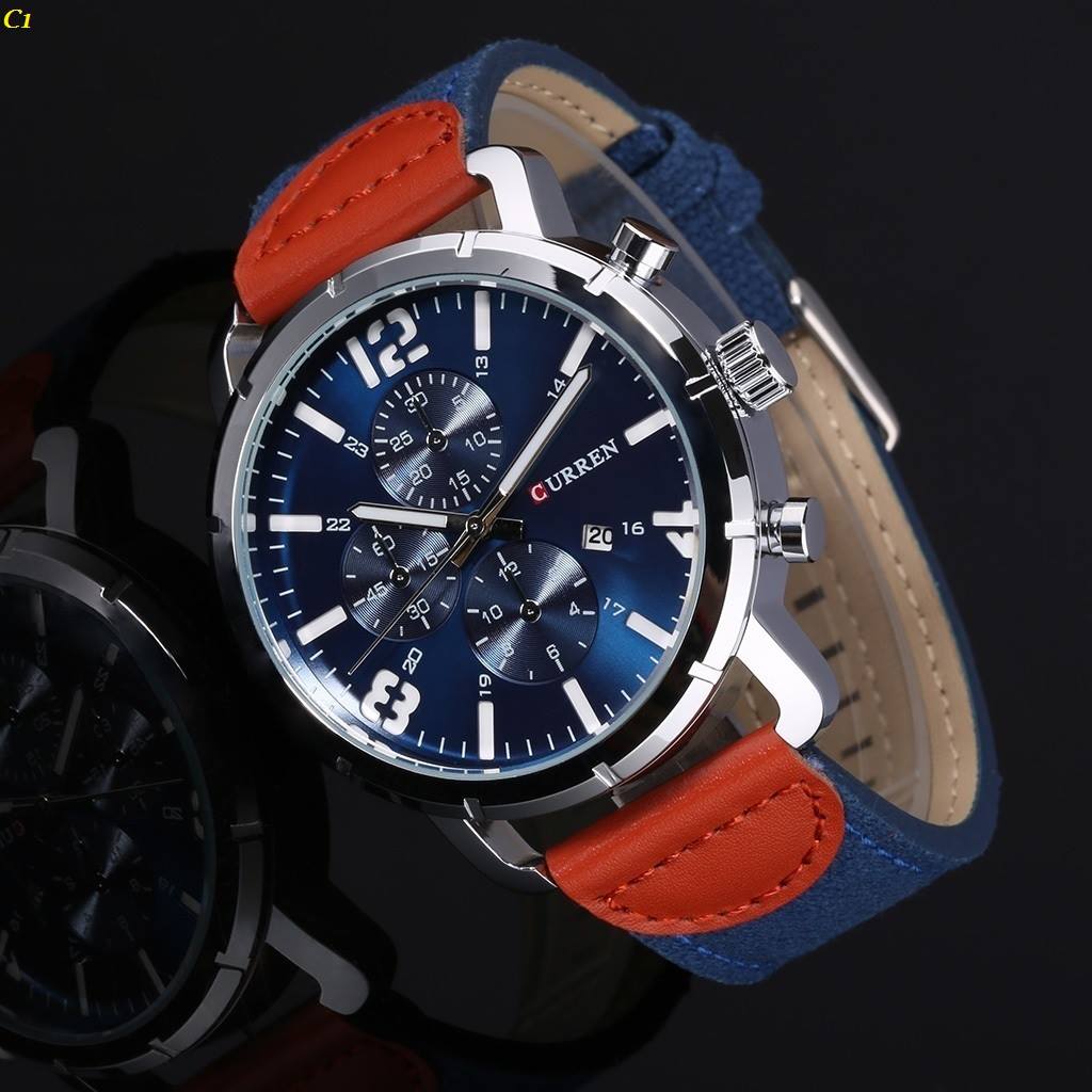 ✔💯% ORIGINAL #Curren Watches along with original Curren boxes. Free Delivery, water resistant and having one year warranty.To Place An Order Kindly Call or WhatsApp, 📞+971 52-5068360.