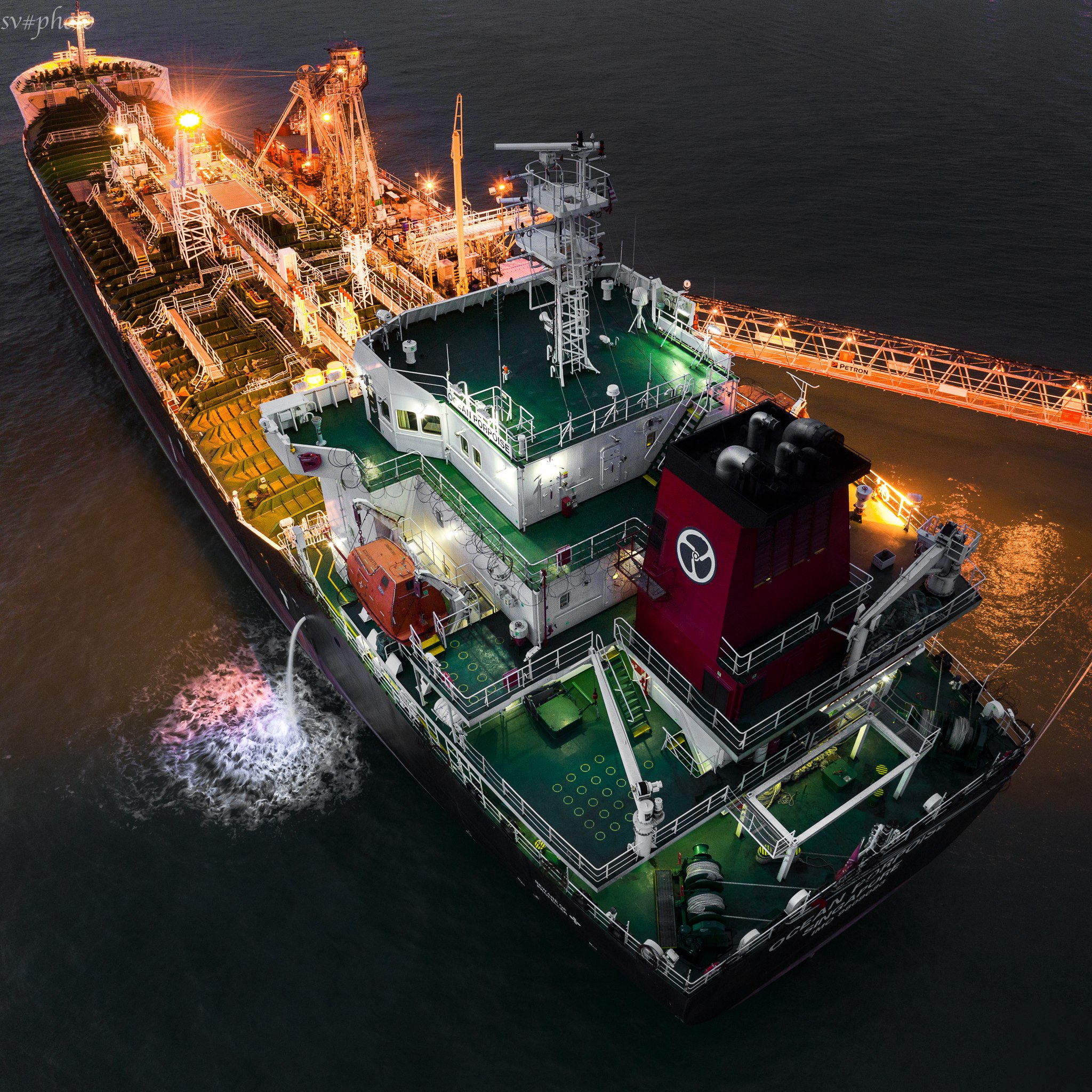 Big cargo ship gets unloaded at Port Dickson, #Malaysia. This great shot was taken by Siva Kumar, on the #Mavic2Pro.