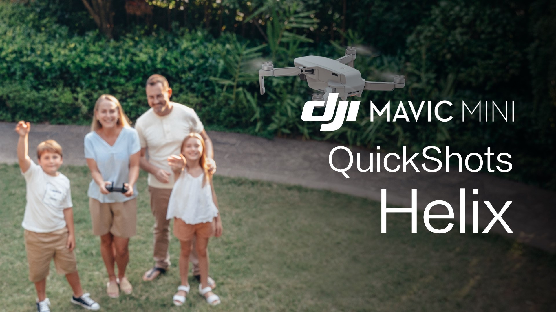 Get complex #drone shots in just one tap with the Helix Quickshot!