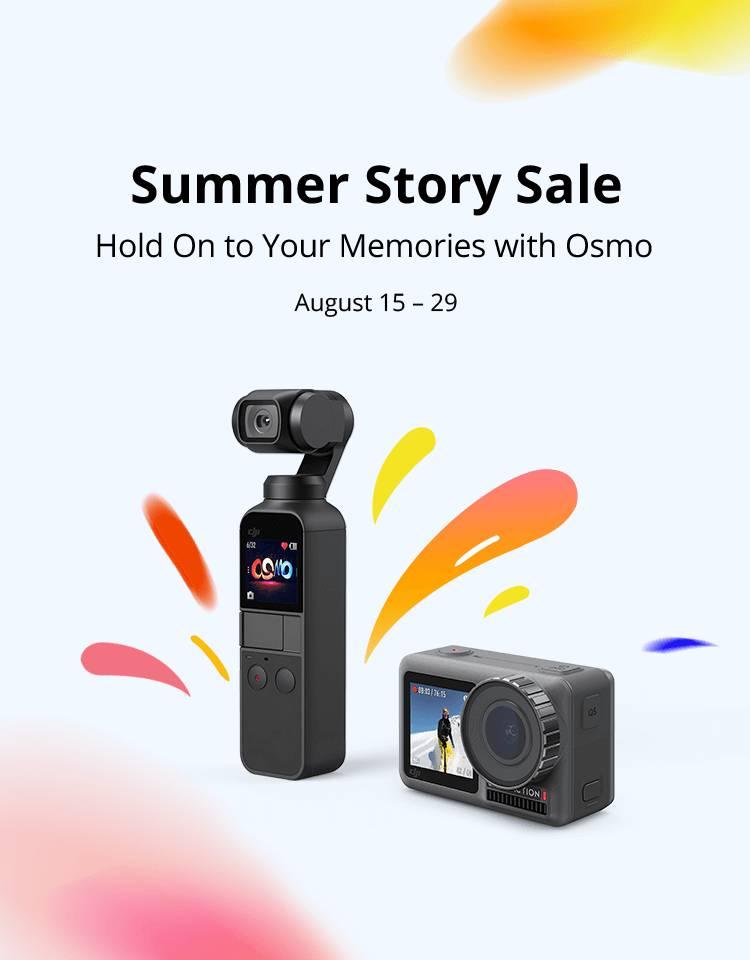 The DJI summer story sale is here!!