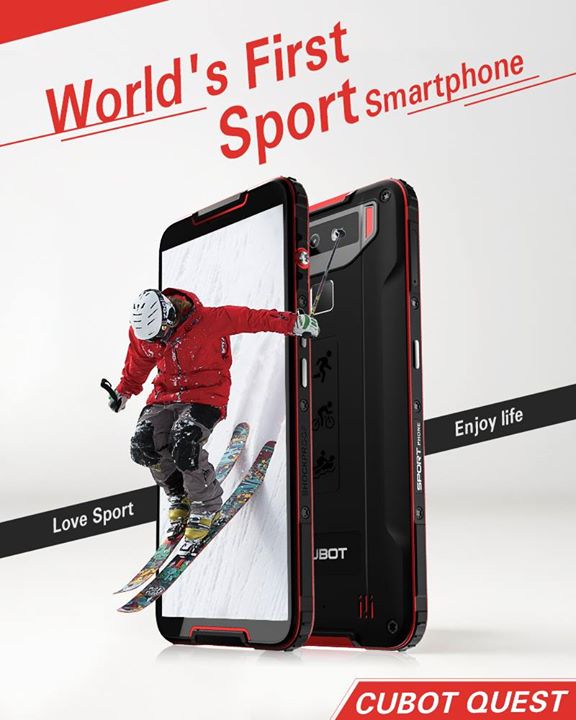 CUBOT Quest - The world’s first sports phone! 