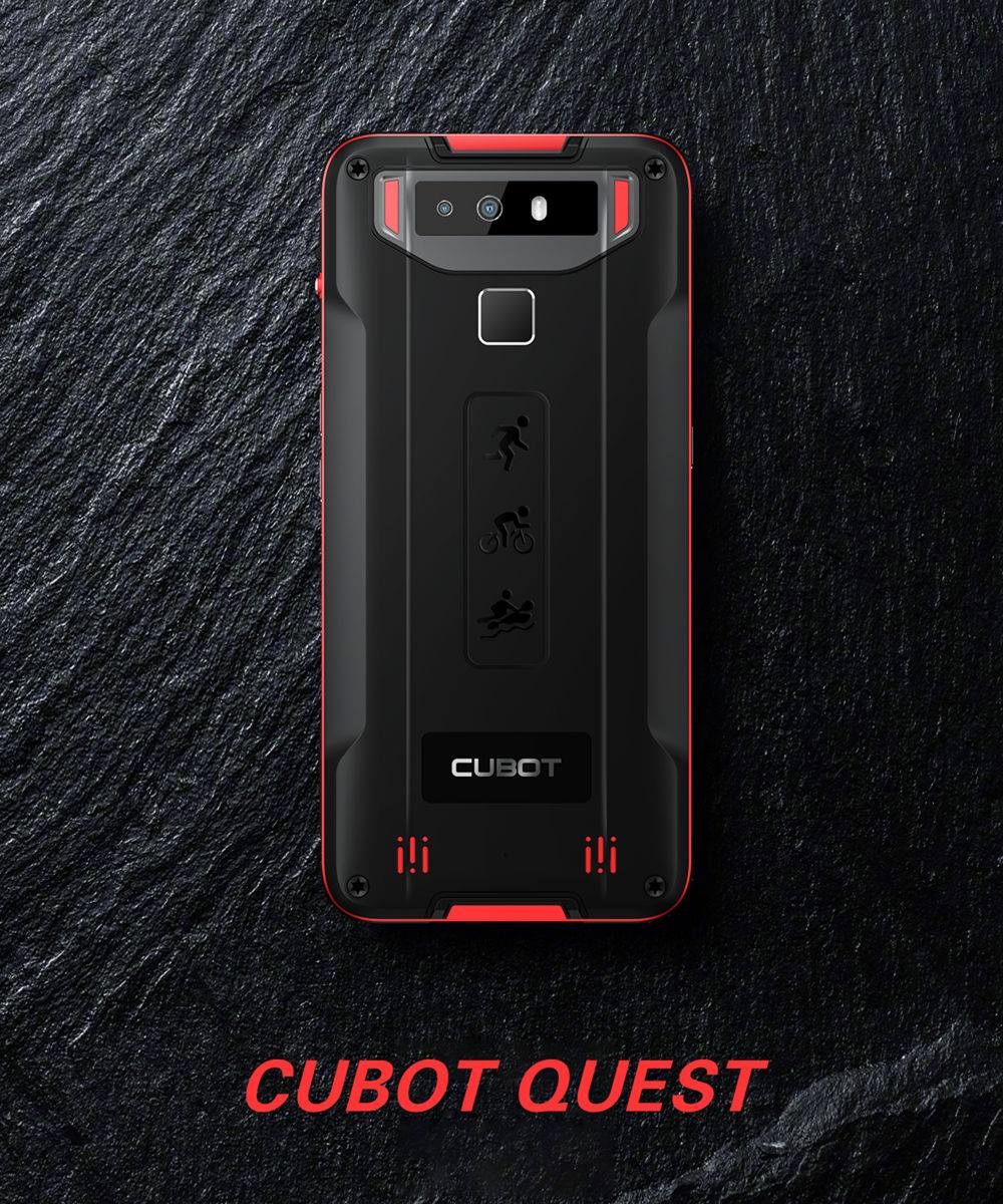 When black meets red #CUBOT #QUEST 