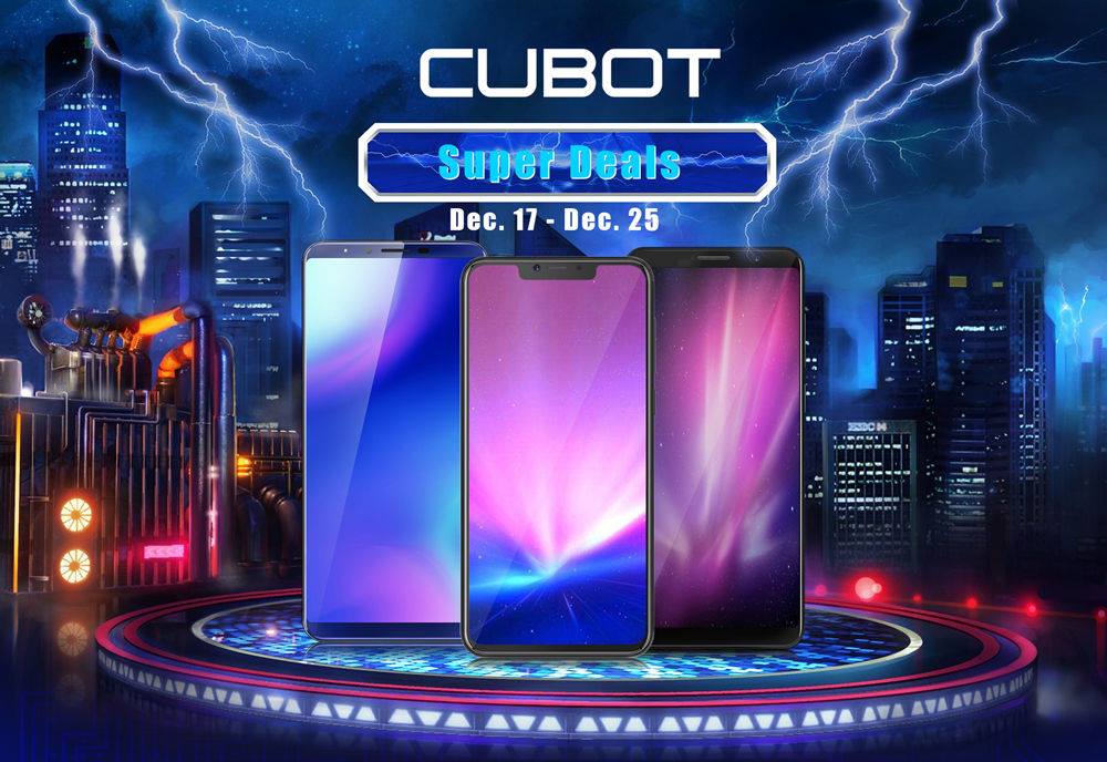 The last big discount for CUBOT phones in 2018