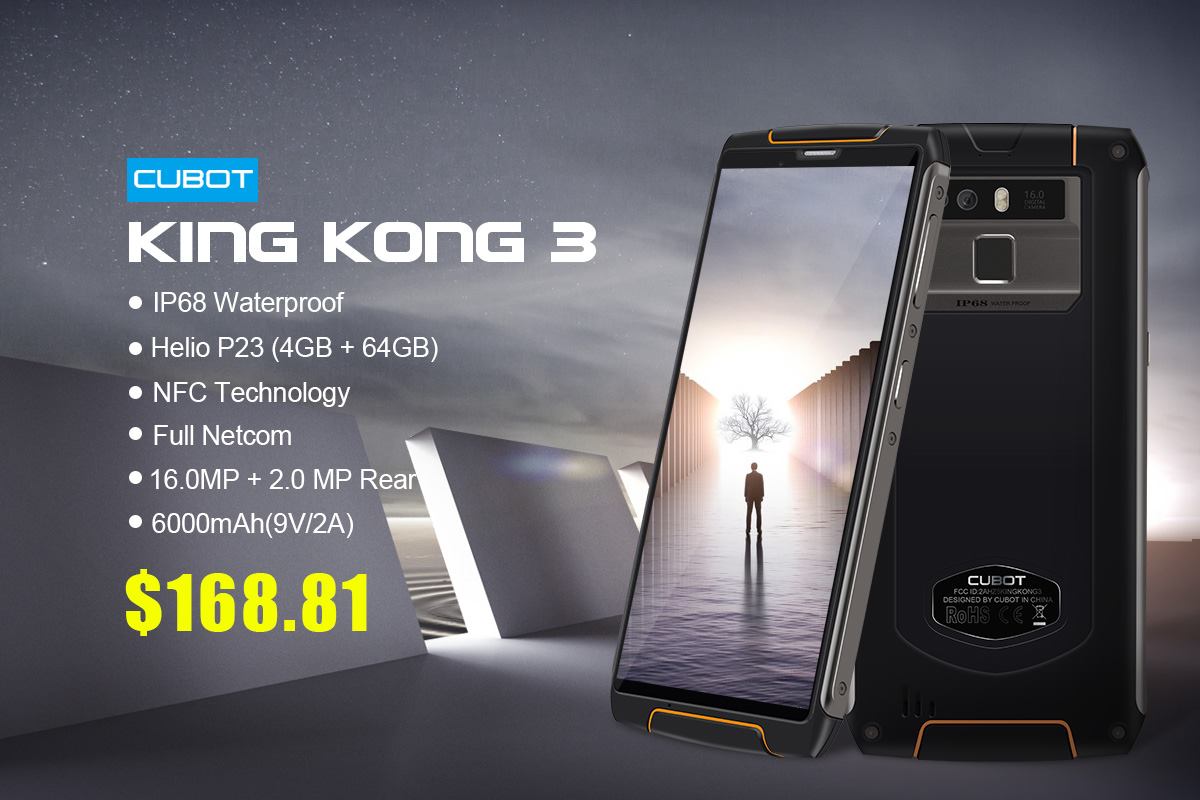 ❄️Enjoy the coming Christmas with your #CUBOT KING KONG 3 #Rugged Phone