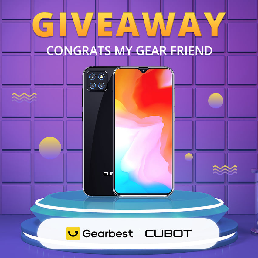 Congratulations to my partner Gearbest!!! 5M followers, new beginning. Wish you could be better and better! As a mind,Cubot will give super GEARBESTER an extra phone. 