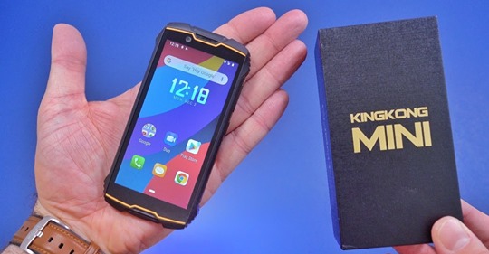 Smallest Rugged Phone Ever! #Cubot #KINGKONGMini