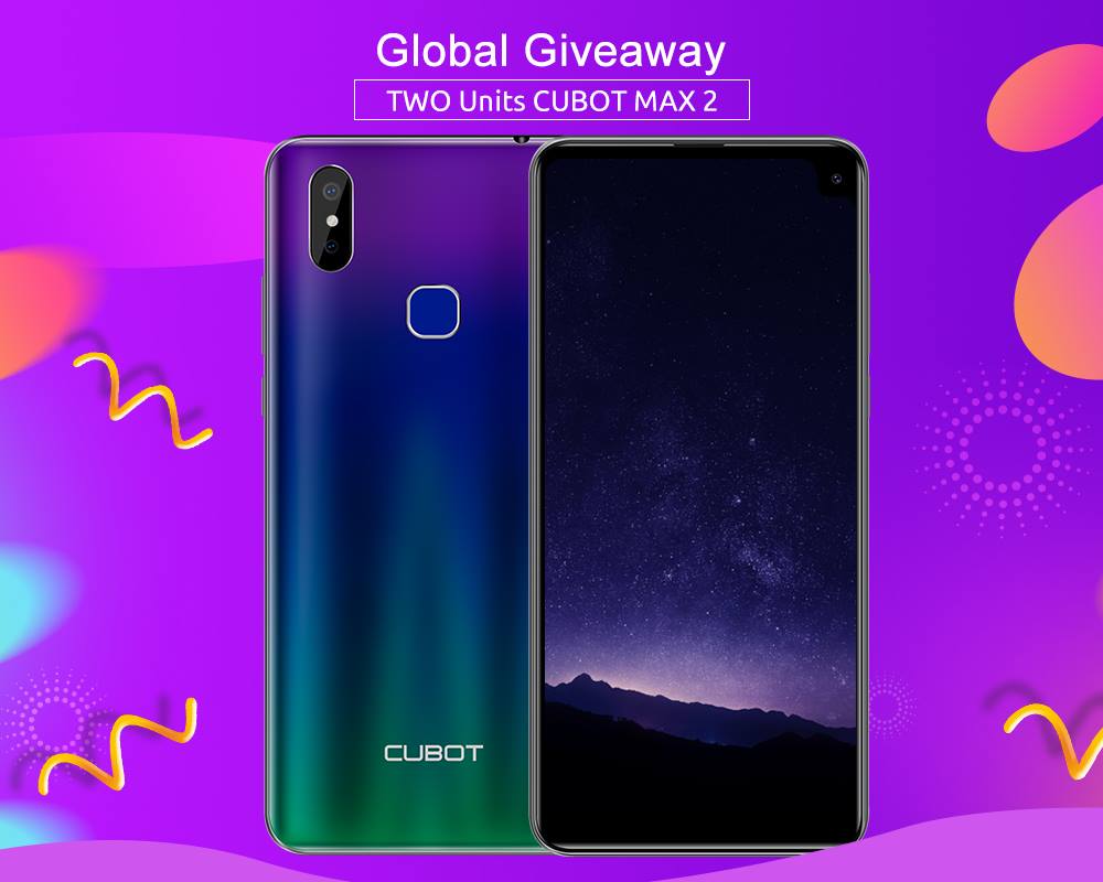 Cubot Max 2 Giveaway, Rules: