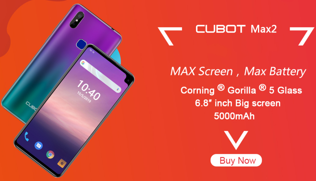 Fan's Festival - Super Discount at Cubot Direct Store in Aliexpress. The biggest discount for the Mid-Year, Here are some details: 1. COUPON CUBOT MAX 2 - Original price: $189.99,   after coupon:  $131.56...