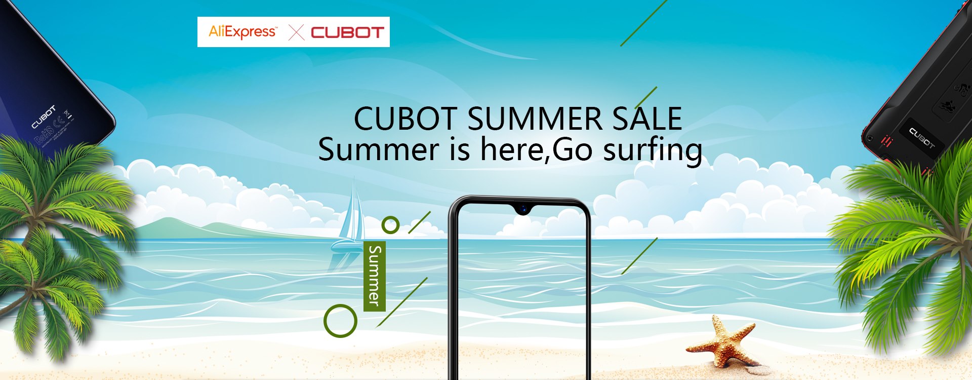 The Last Week of CUBOT Summer promotion @Aliexpress