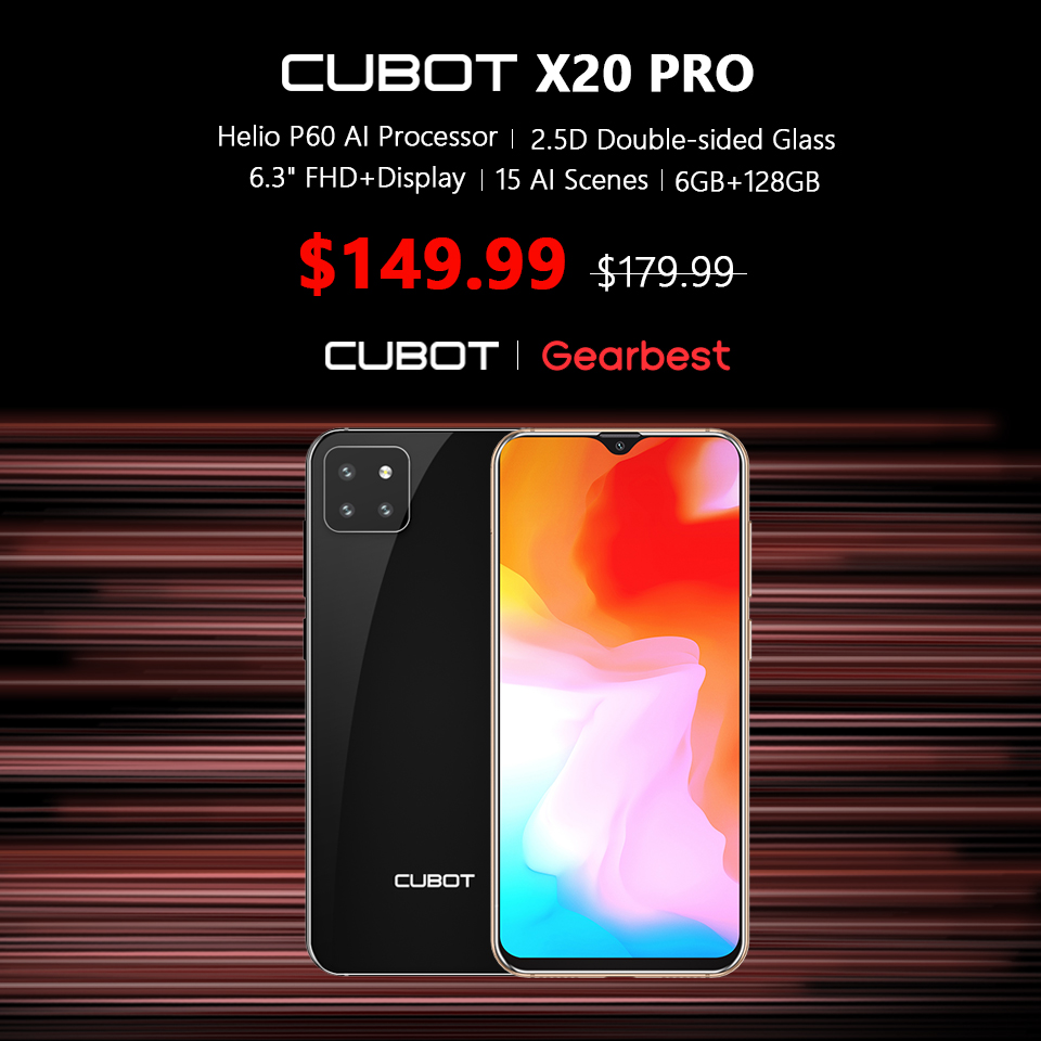 😍Now, the #CUBOTX20Pro kicks off global sale!