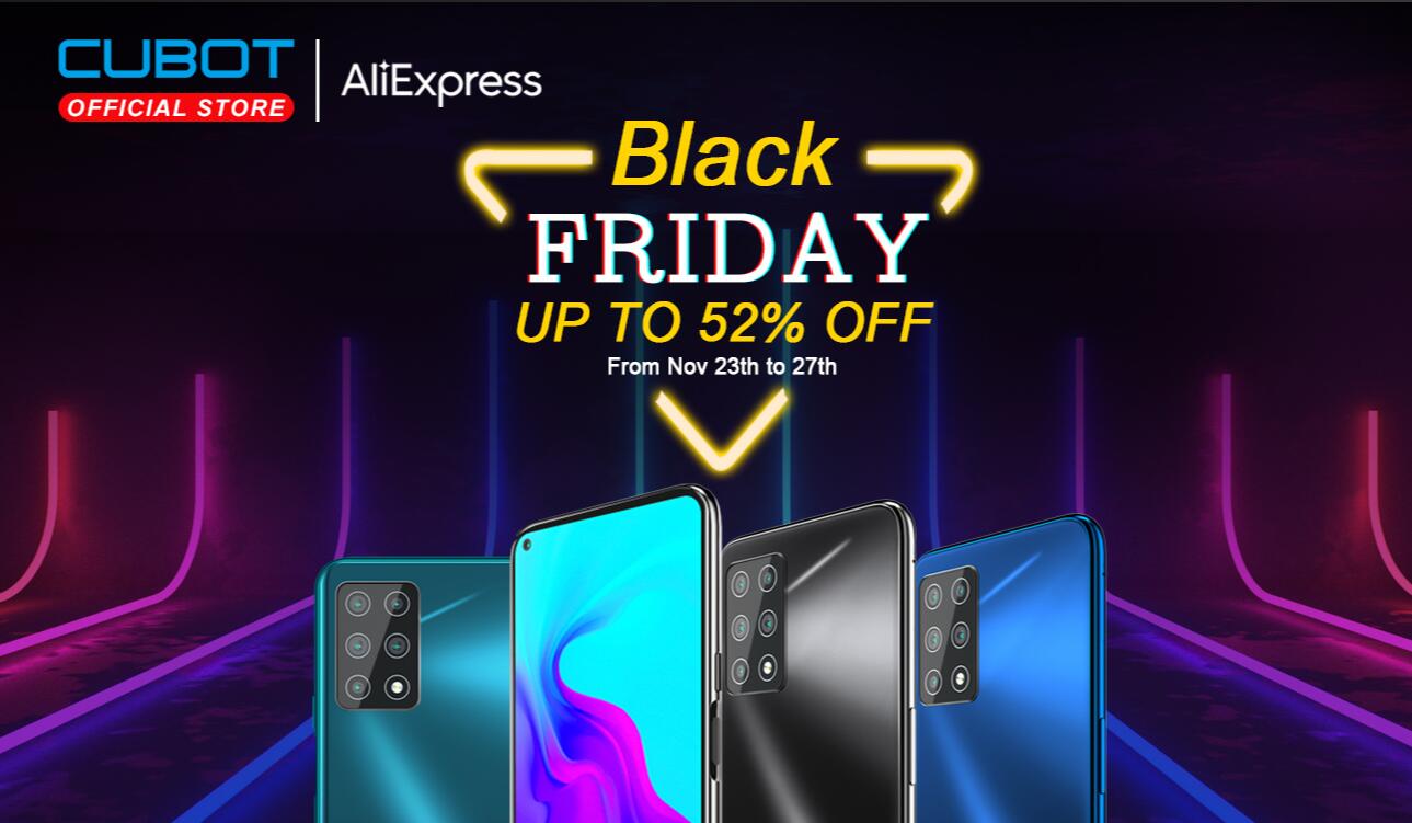 Our Black Friday sale is coming🥳 #BlackFriday From Nov 23th to 27th, you can get the #CubotC30, #CubotNote20Pro and other products with up to 52% off at our official Aliexpress shop 😍 More gifts🎁and coupons  are waiting for you. Don’t miss out! www.tomtop.com 💯Part1