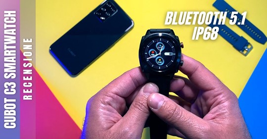 A detailed #CubotC3 smart watch review from @Phone Blog Italia