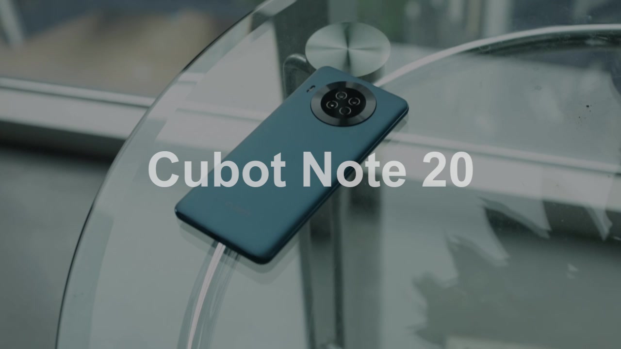 #CubotNote20 - First Impression, Is this the most beautiful Cubot phone you've ever seen?