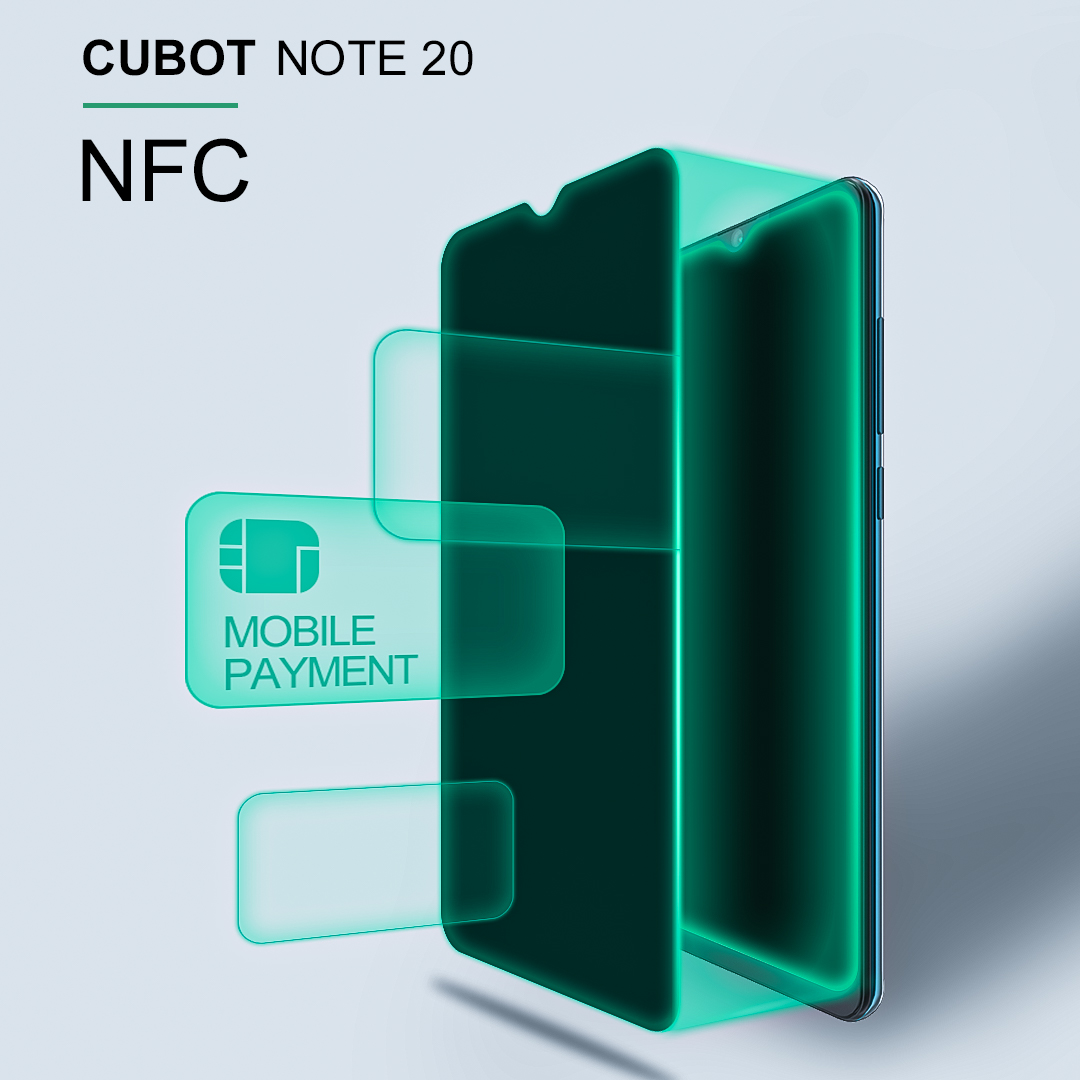 We couldn’t forget the fan-favorite NFC feature on the flagship-level #CubotNOTE20 ✅Aliexpress Exclusive Sale on June 15th #CubotOfficalStore