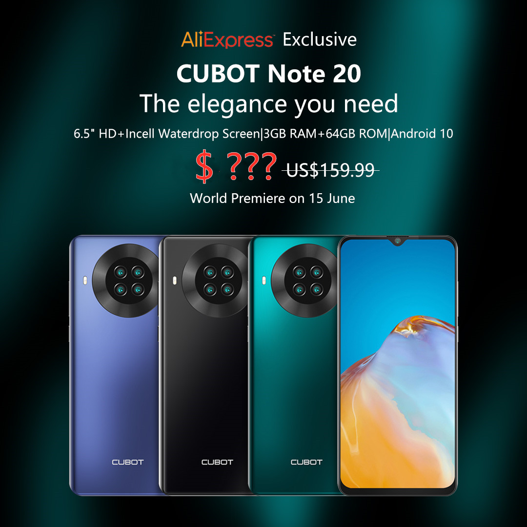 The #MostBeautifulPhone #CubotNote20 comes,How much will this phone cost? Leave your comment below to let us know your thoughts. ✅Add to cart to be notified 🛒 www.tomtop.com