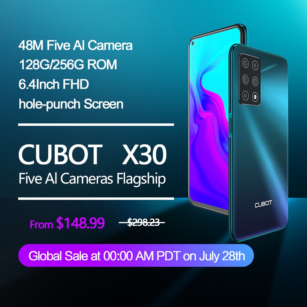 Latest Stock Android 10 #Cubot#X30