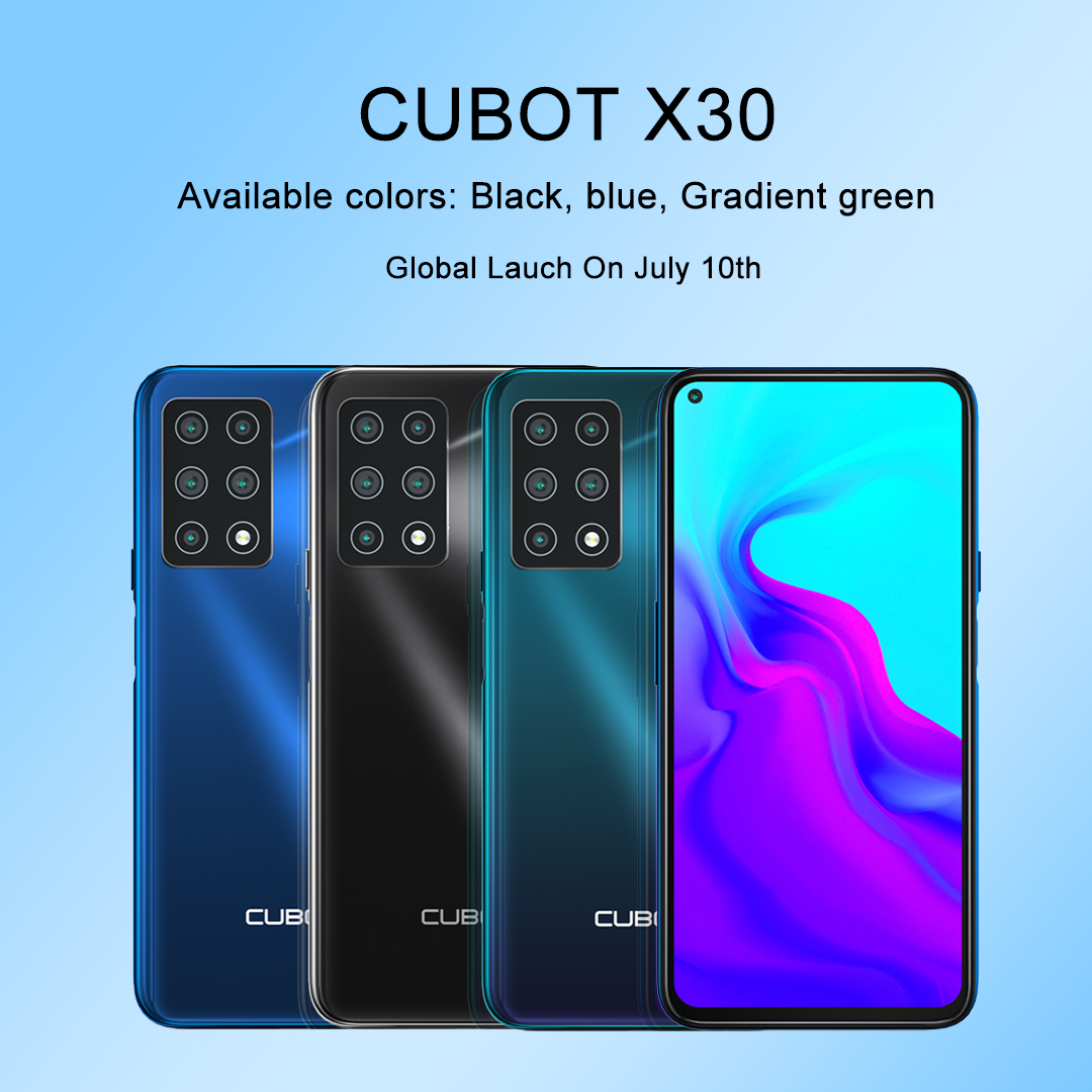 The #CubotX30 comes with multi colour choices, The Style You Need #Cubot#X30, which color is your flavor? Leave your comment below to let us know your thoughts.