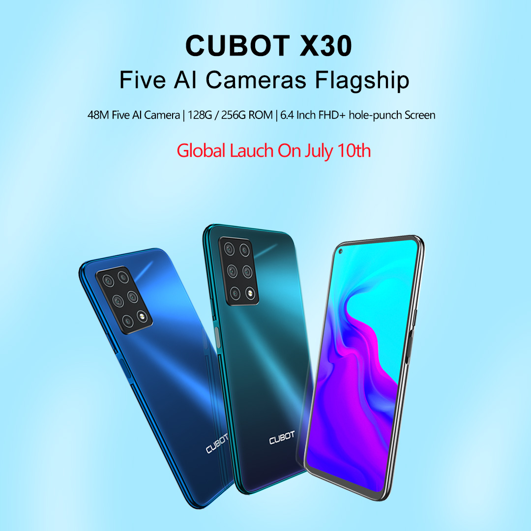 Five AI Cameras Flagship,#CubotX30 brings you more surprises on July 10th