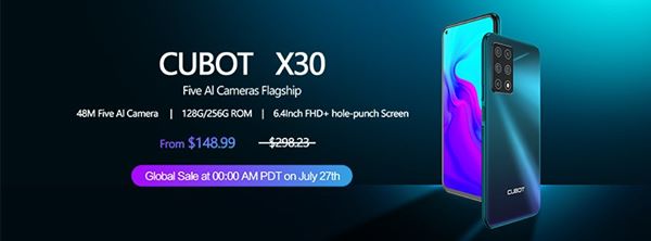 Thanks to the brand new AI Five camera system, the #CubotX30 delivers a wonderful photography experience like never before on the entry-level phones😍